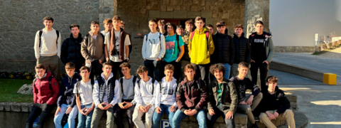 Estudiantes de la Escuela Bell-lloc de Girona visitan nuestras instalaciones
