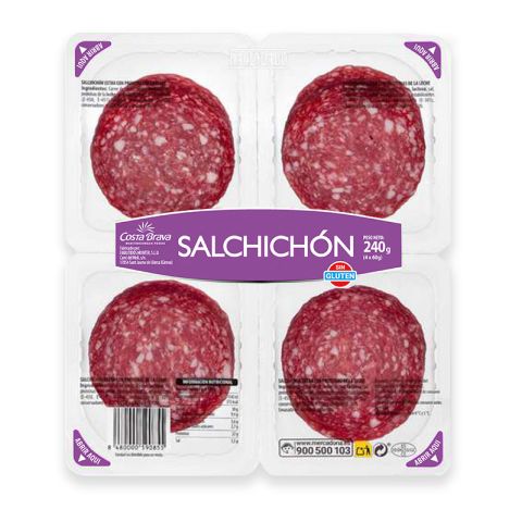 Salchichón extra 4 pack